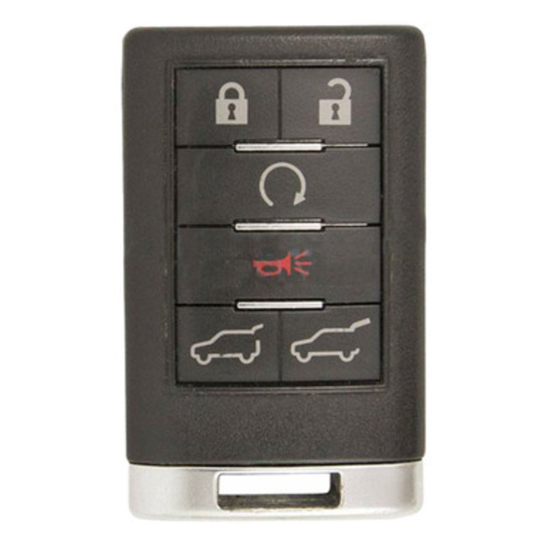 Cadillac 6-Button Remote Driver 1 OUC6000066 OUC6000223 22756465 – New OEM
