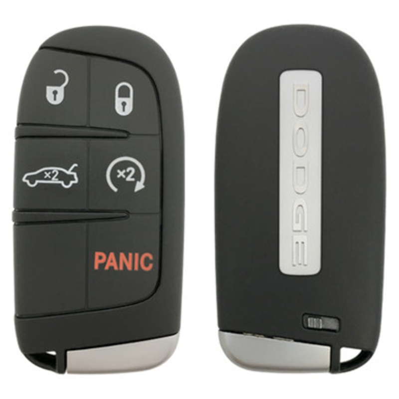 Dodge 5 Button Smart Key M3N-40821302, 56046777AB, 433 MHz – Refurbished, Grade A