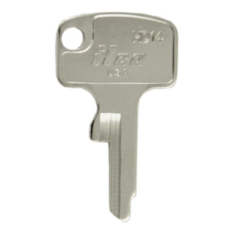 ILCO AF00002972 HD14 Motorcycle Mechanical Key, Pack of 10