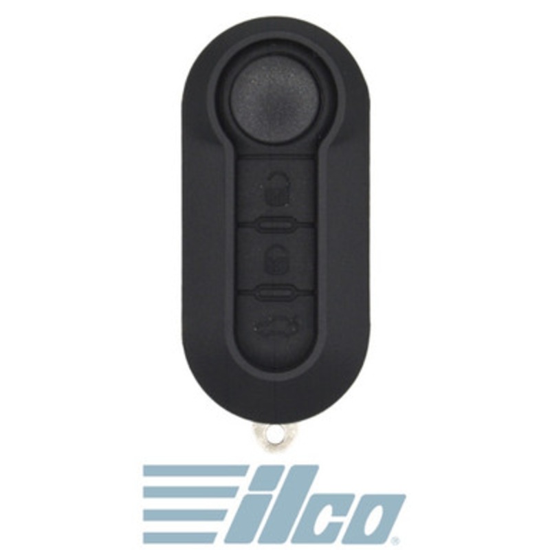 ILCO Fiat 3 Button Remote Flip Key, LTQFI2AM433TX (Delphi BCM)
