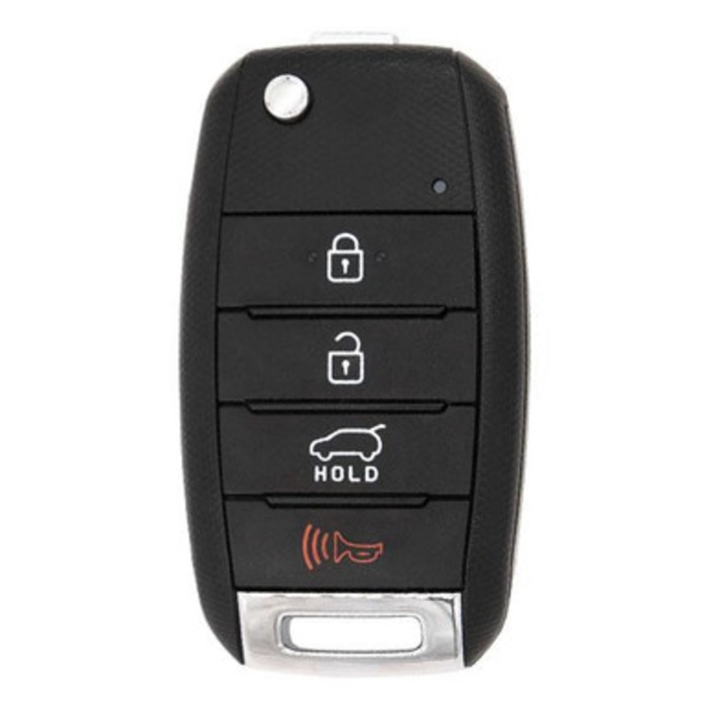 Keyless2Go 4 Button Flip Key Replacement for OSLOKA-910T (UMD) 95430-C5100