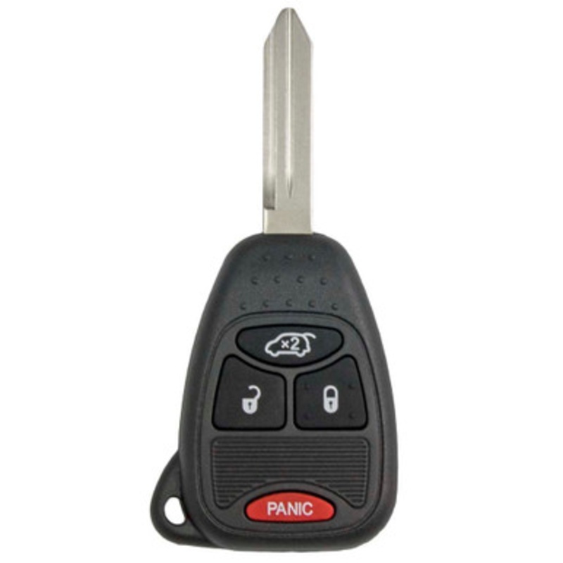 Keyless2Go Remote Head Key Replacement for Chrylser Dodge Jeep OHT692427AA KOBDT04A