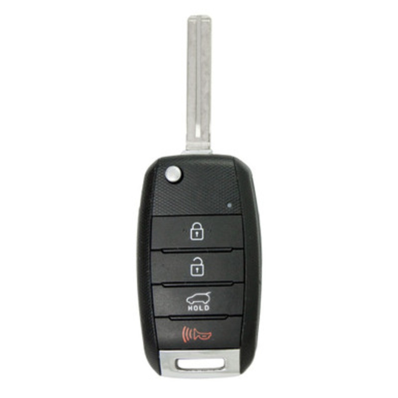 Kia 4 Button Remote Flip Key (USA) TQ8-RKE-4F27, 95430-D9100, 433 MHz – New, OEM