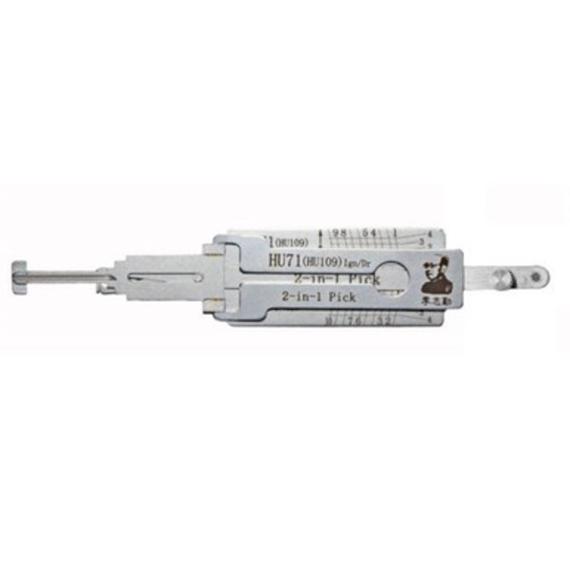 Original Lishi HU71 (HU109) 2 in 1 Pick (Ignition/Door   Anti Glare)