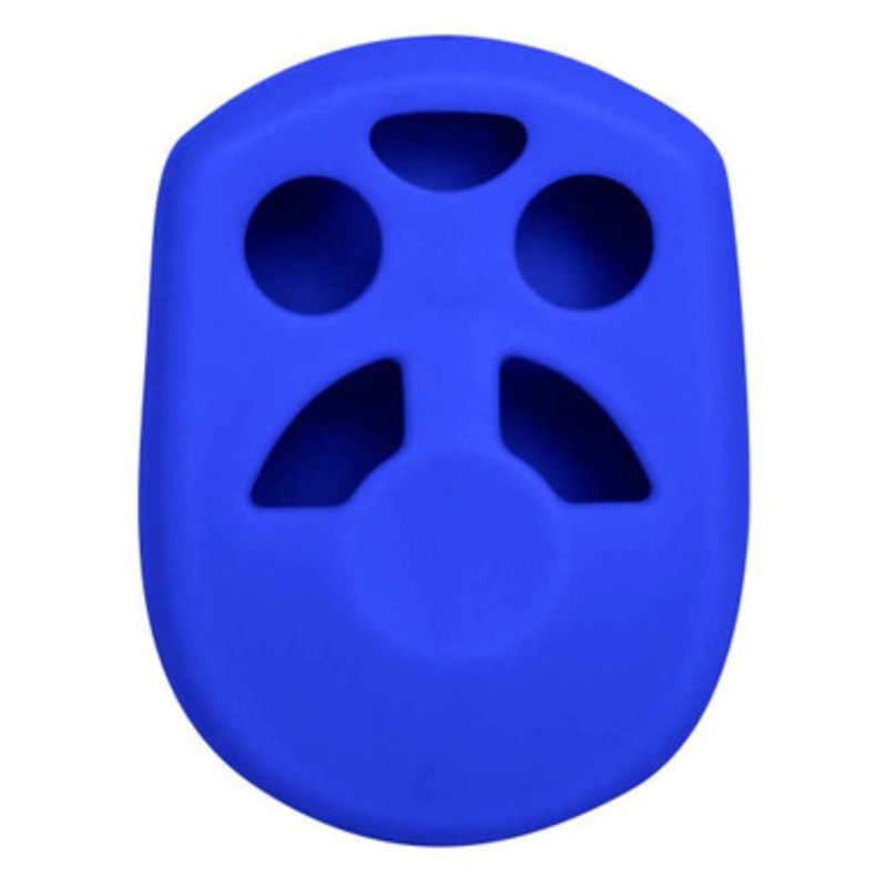 Replacement Silicone Jacket Keyless Remote Cover FRDB34 for Ford 164-R8046, 164-R7040 – Blue