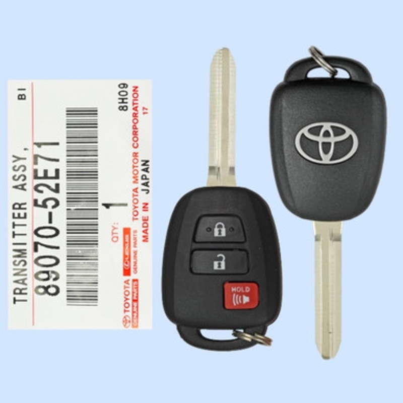 Toyota 3 Button Remote Head Key HYQ12BDM – NON TRANSPONDER – New OEM