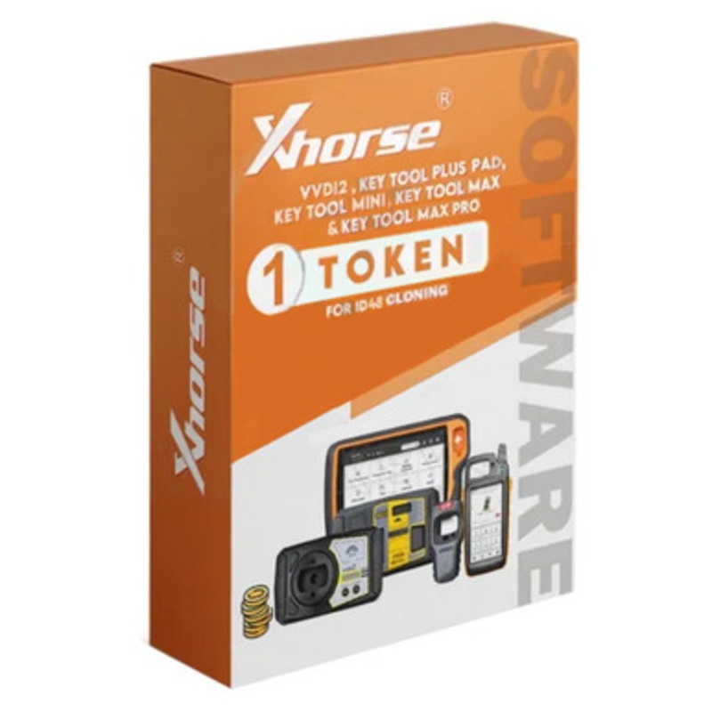 Xhorse – One Token for ID48 Cloning – For VVDI Key Tool Key Tool Max, Key Tool Plus, VVDI2 – (Machine Sold Separately) (Requires 96BIT ID48 Authorization)