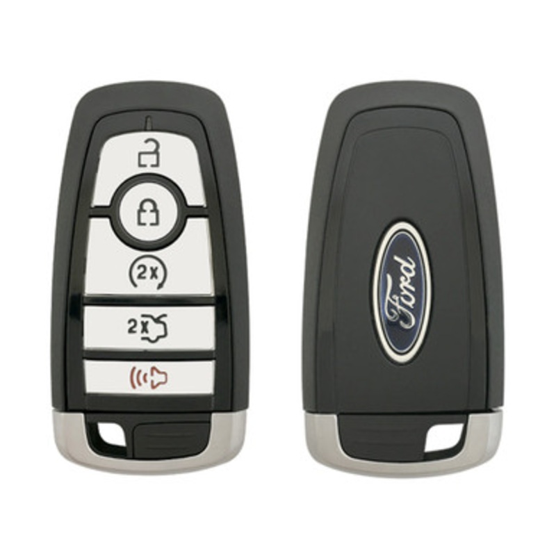Ford 5 Button Smart Key 2-Way M3N-A2C931426, 164-R8149, 902 MHz – Refurbished, Grade A
