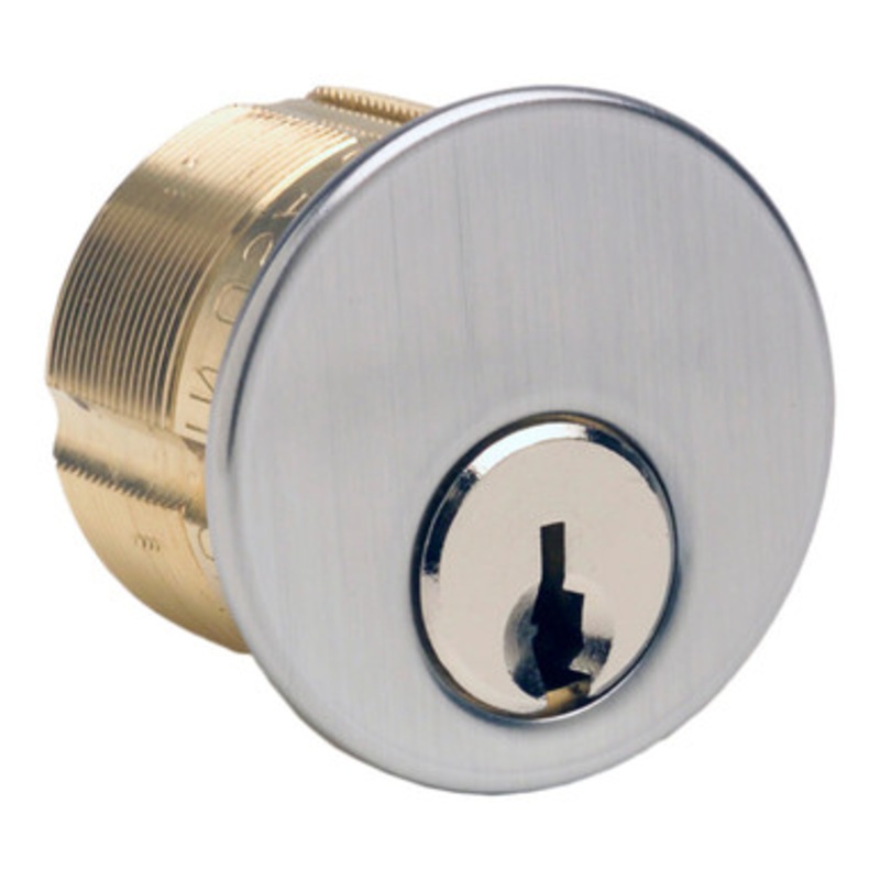 ILCO 7165KS2 Mortise Cylinder 5-Pin – 1-Inch – Kwikset 1176 (KS) – Adams Rite Cam – KA2 – 26D
