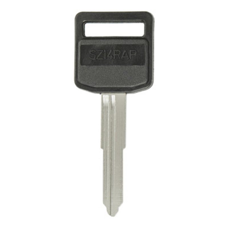 ILCO AJ00000301 SZ14RAP Motorcycle Plastic Head Key, Pack of 5