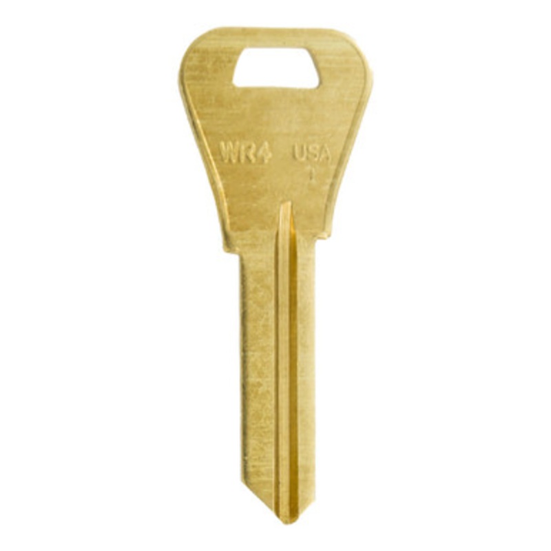 ILCO WR4 A1054WB Weiser Lockset Key Blank – Brass – 50 Pack