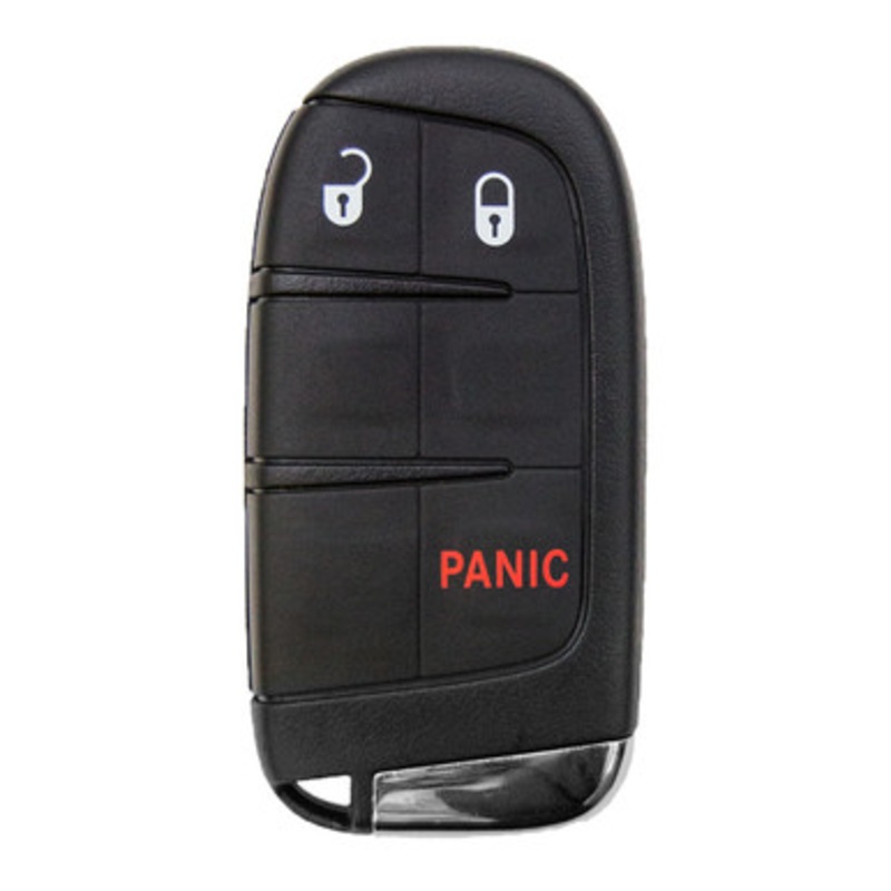Jeep 3-Button Smart Key M3N-40821302 68250335AB 433 MHz, Refurbished Recase