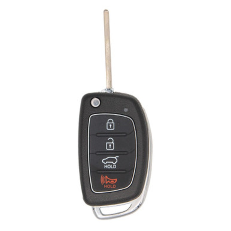 Keyless2Go 4 Button Remote Key Replacement for Hyundai TQ8-RKE-3F04 95430-4Z100