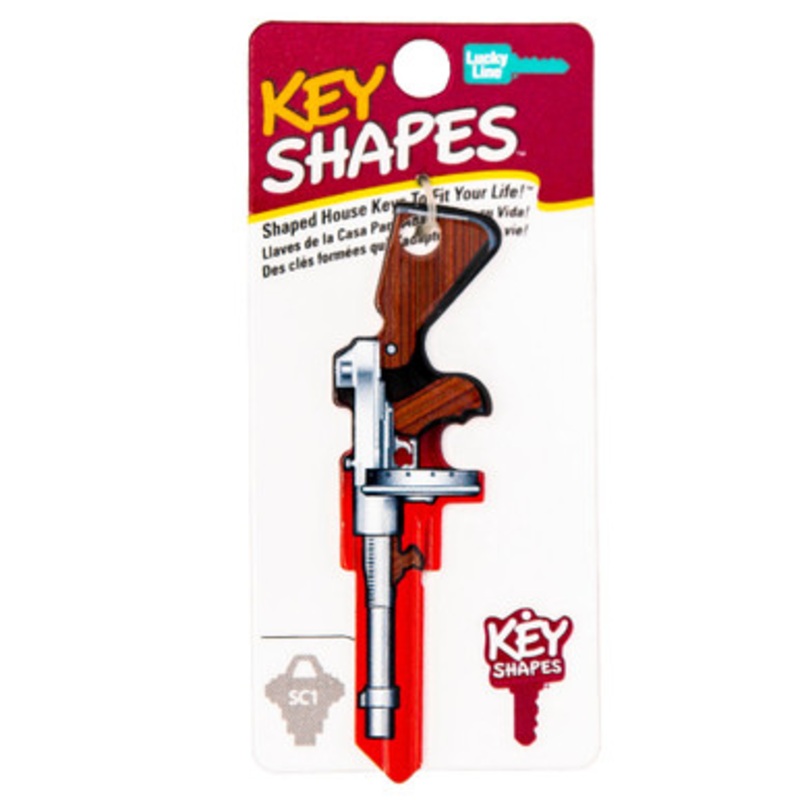 Lucky Line B139S Key Shapes Tommy Gun SC1