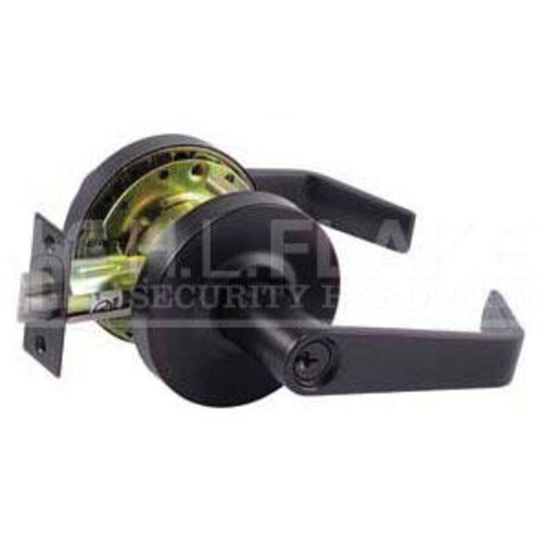 TELL L2053 Grade 2 Door Lever – Entry – US10B – 2-3/4 BACKSET