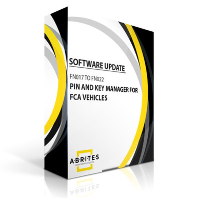 Abrites FN022 PIN and Key Manager For FCA Vehicles – Upgrade from FN017 – Software
