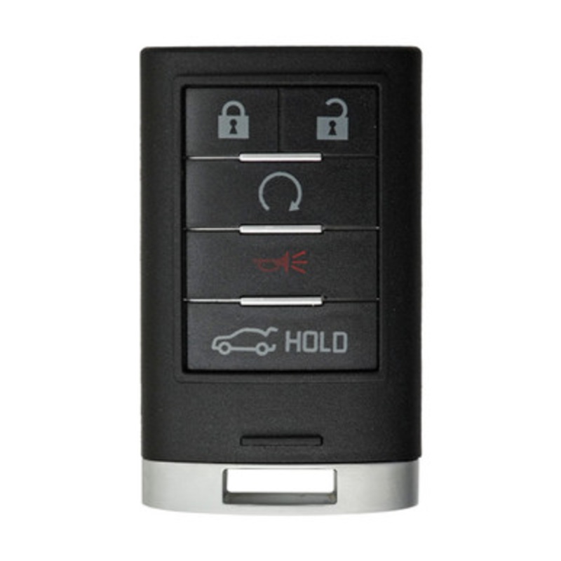 Cadillac 5 Button Smart Key NBG009768T, 22865375, 315 MHz – Refurbished, Grade A
