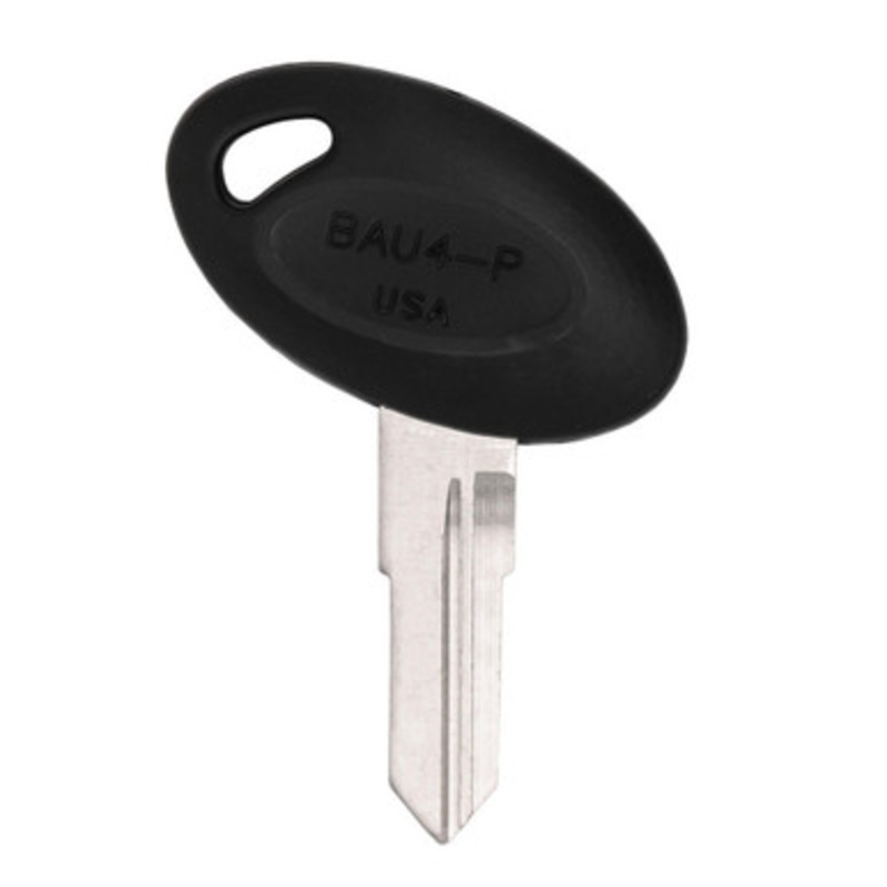 ILCO BAU4-P Plastic Head Key For Blank Key for RV Bauer 300 & 700 Series Keys – 5 Pack