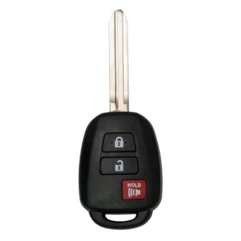 Keyless2Go 3 Button Non-Transponder Remote Head Key HYQ12BDM, 89070-52E71, 315 MHz – Premium Aftermarket
