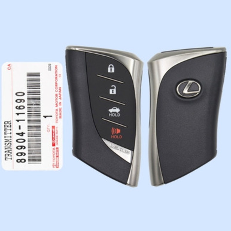 Lexus 4 Button Proximity Key HYQ14FBZ – New OEM 172493