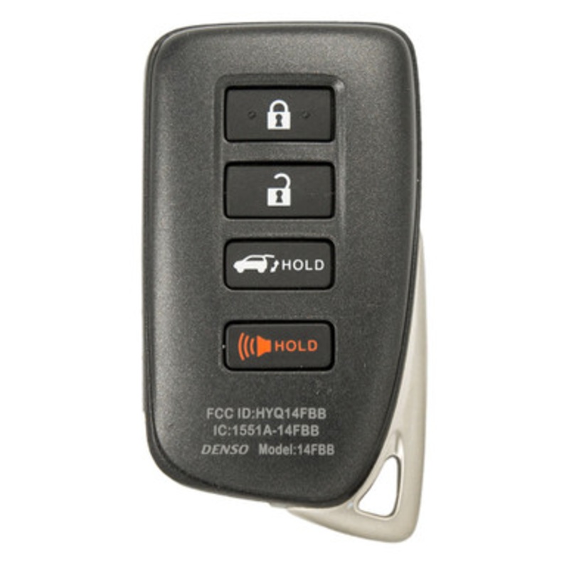 Lexus 4 Button Proximity Smart Key (G Board – 0010) HYQ14FBB, 89904-0E160, 315 MHz – New, OEM