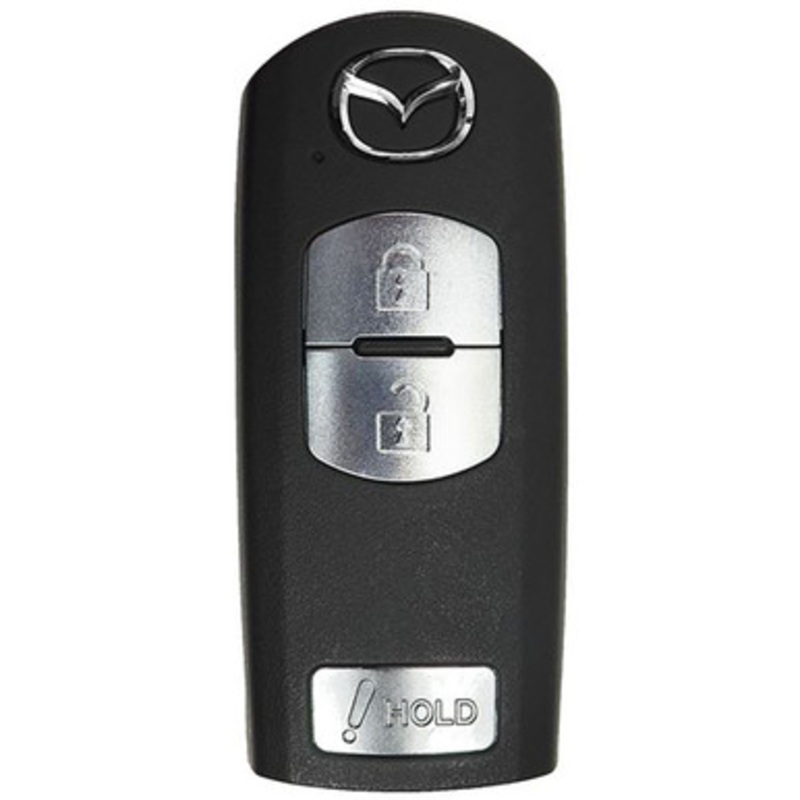 Mazda 3 Button Smart Key WAZSKE13D02, KD33-67-5RY, 315 MHz – Refurbished, Grade A