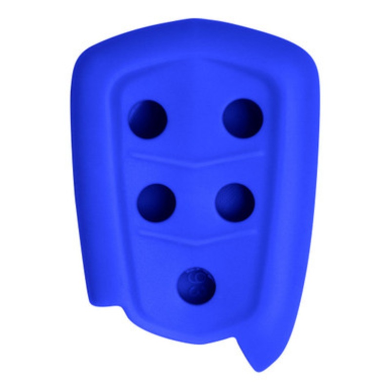 Replacement Silicone Jacket Keyless Remote Cover GMC115 for GM 5 Button Smart Key FCC ID: HYQ2AB – Blue