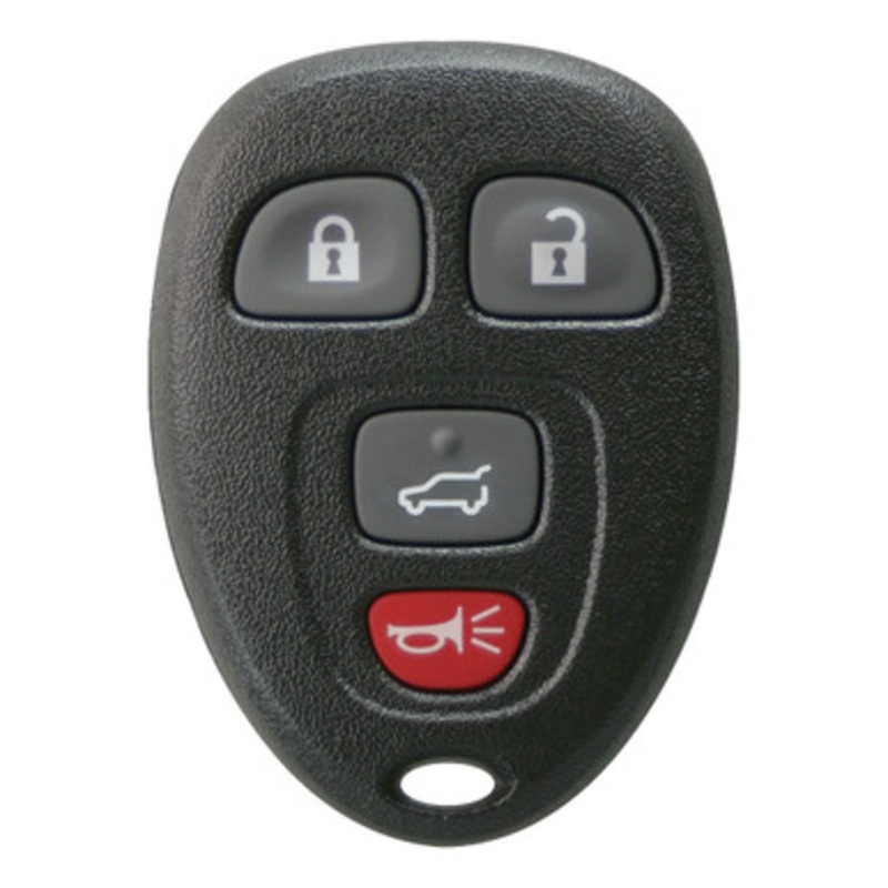 Strattec 4 Button GM Remote Key Fob 22756460 OUC60270 for GM SUV with Hatch Button