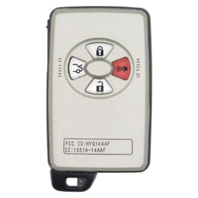 Toyota/Lexus/Scion 4 Button Proximity Key HYQ14AAF