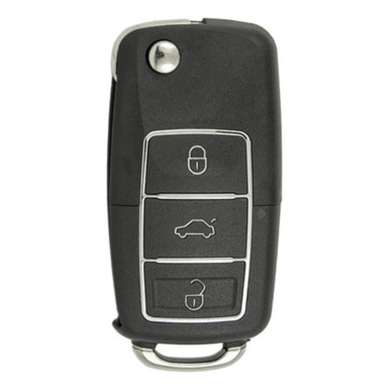 Xhorse VVDI Volkswagen B5 Type Universal Remote Key 3 Buttons Wired – Special – BLACK