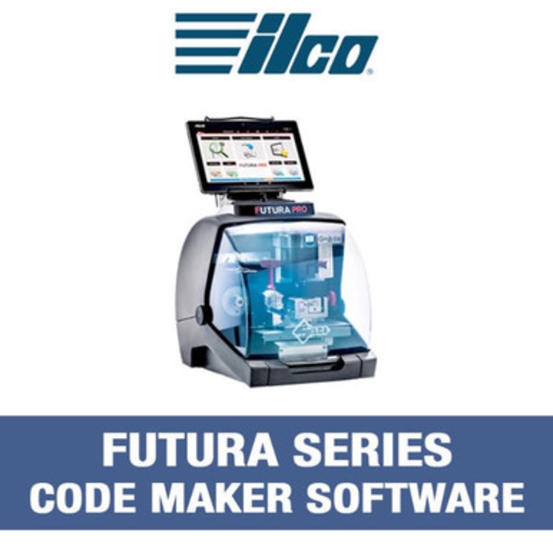 Futura SW CODE Maker   allows users to build data cards for edge cut keys and dimple keys. (D748565ZW)