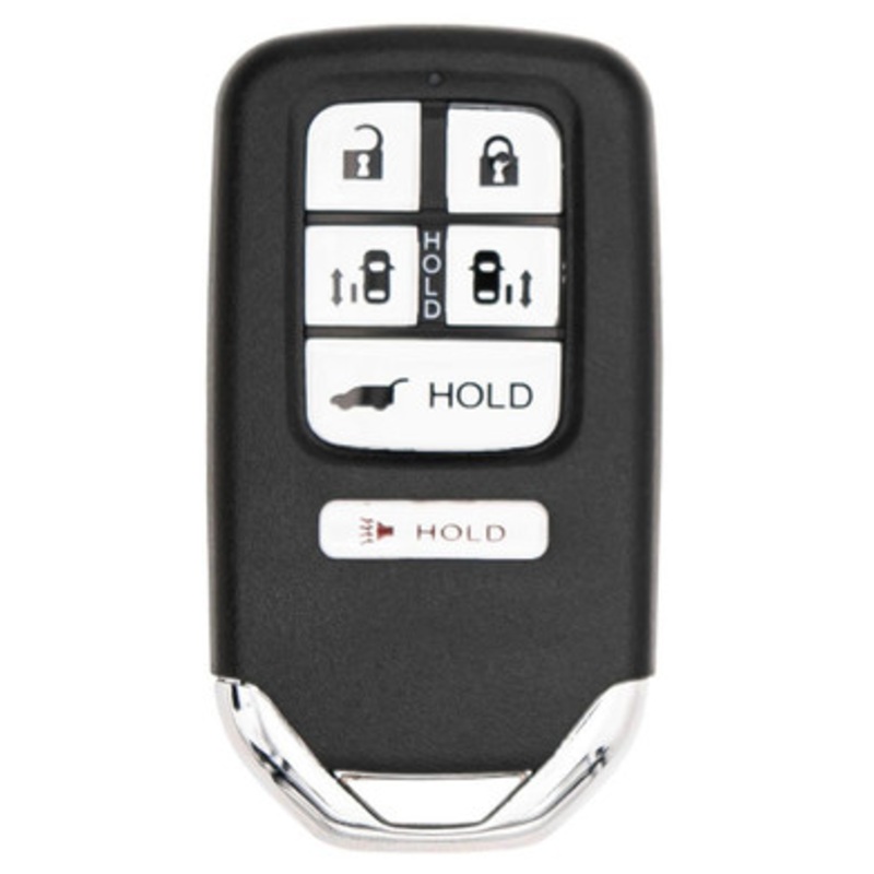 Honda 6 Button Driver 1 Smart Key KR5V1X, 72147-TK8-A61, 315 MHz – Refurbished Recase