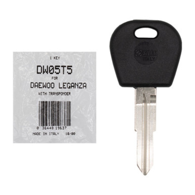 ILCO (AX00001020) DWO5-PT5 Cloneable Transponder Key