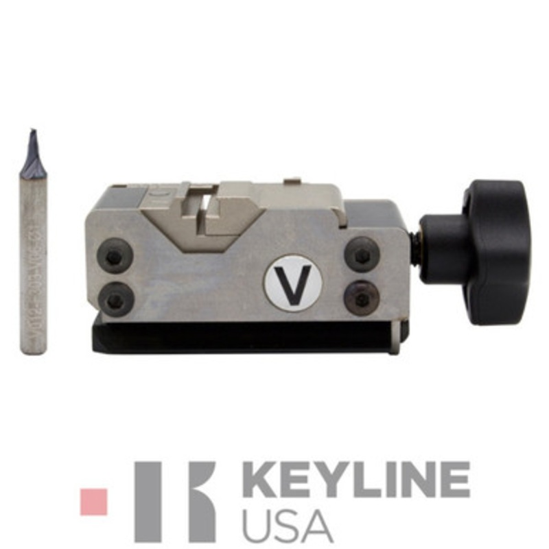 Keyline V Jaw for Gymkana   Includes V012 Cutter   For VW/Audi