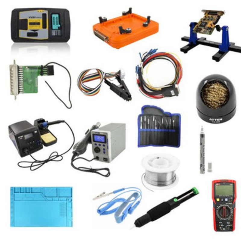 KEYSENTIALS Bundle with Soldering Accessories and EEPROM Reader