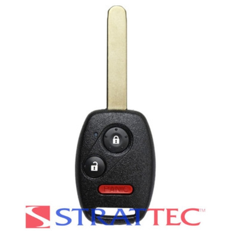 STRATTEC Honda 3 Button Remote Head Key (5938192) MLBHLIK-1T, 35111-SWA-306, 315 MHz