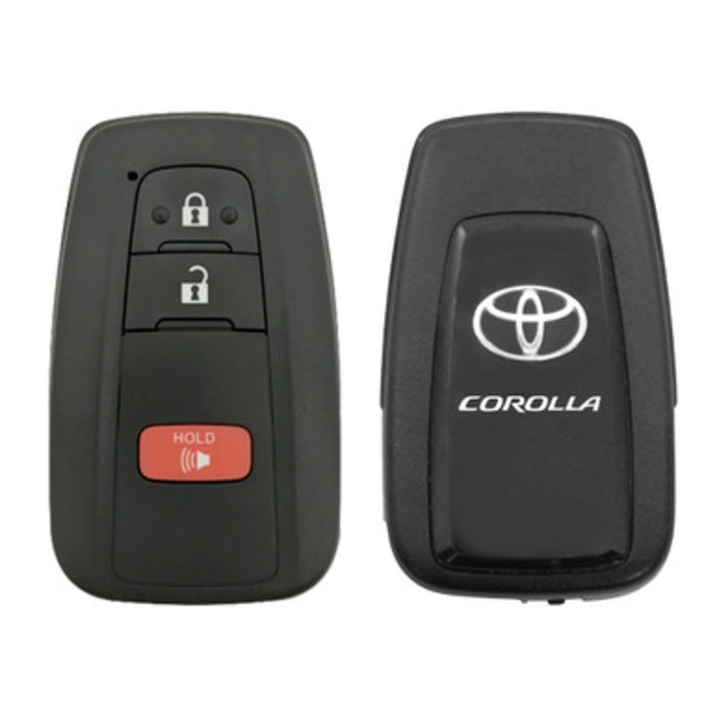 Toyota Corolla Hatchback 3 Button Smart Key HYQ14FBN (2000), 8990H-12180, 315 MHz – Refurbished, Grade A