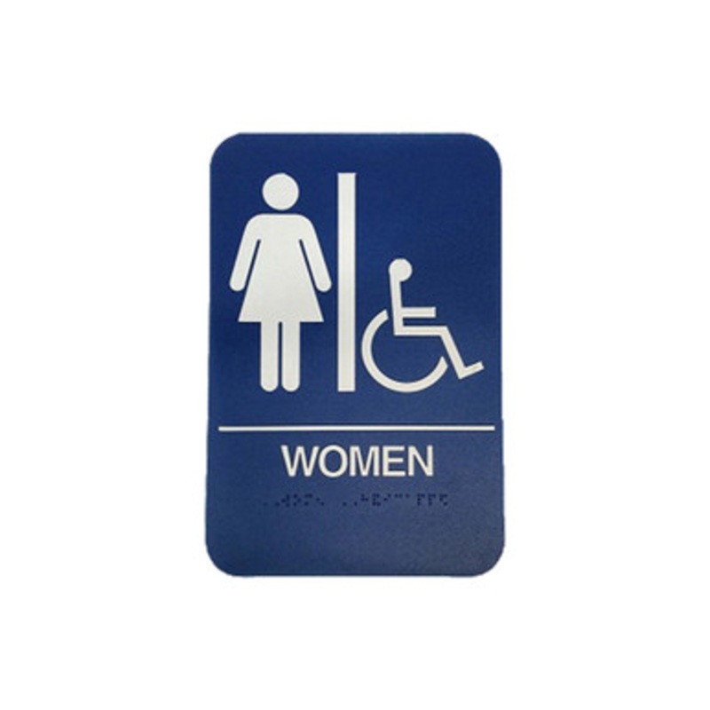 DON-JO HS-9070-05 Women Ada Sign