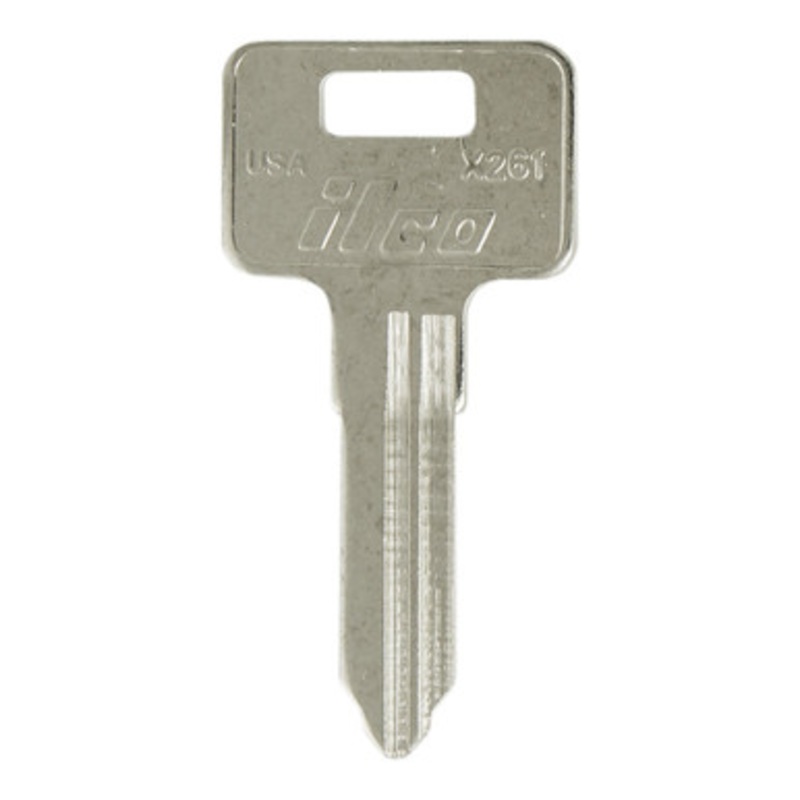 ILCO AF00007202 X261 Motorcycle Mechanical Key, Pack of 10