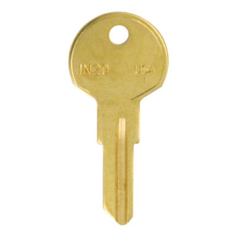 ILCO IN29 1054UN Ilco Lockset Key Blank – Brass – 50 Pack