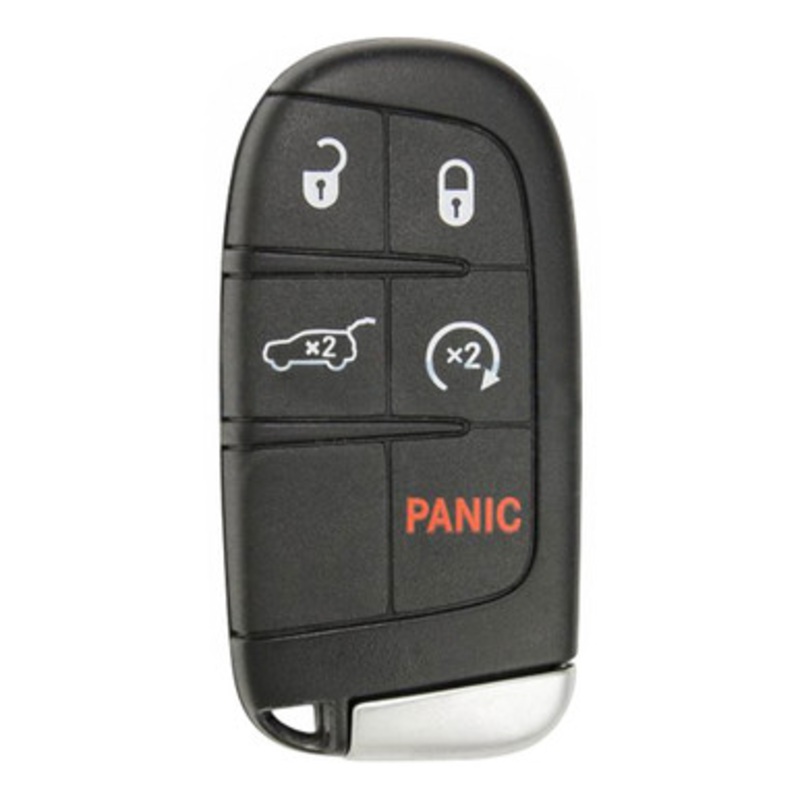 Jeep 5 Button Smart Key M3N-40821302, 68250343AB, 433 MHz – New OEM