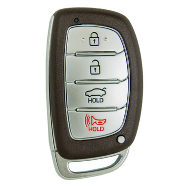 Keyless2Go Hyundai 4-Button Smart Key CQOFD00120 95440-F2000 433 MHz, Premium Aftermarket