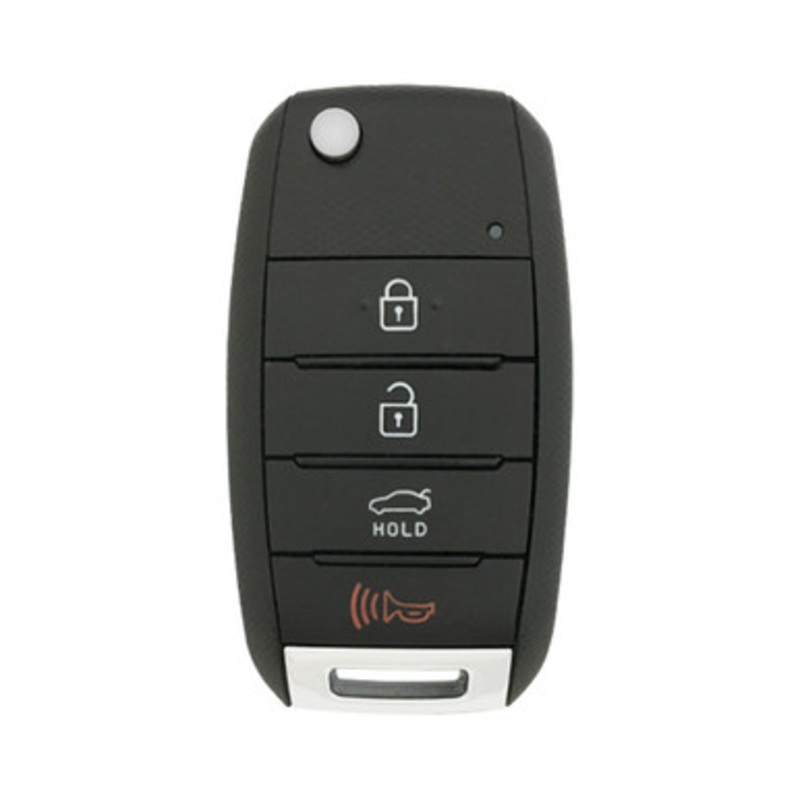 Kia 4 Button Remote Flip Key OSLOKA-870T, 95430-A7400, 315 MHz – Refurbished, Recase