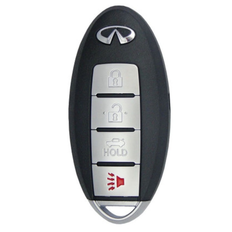 Nissan/Infiniti 4 Button Proximity Key CWTWBU618 285E3-EH10D, 285E3-EH11A – Refurbished, Grade A