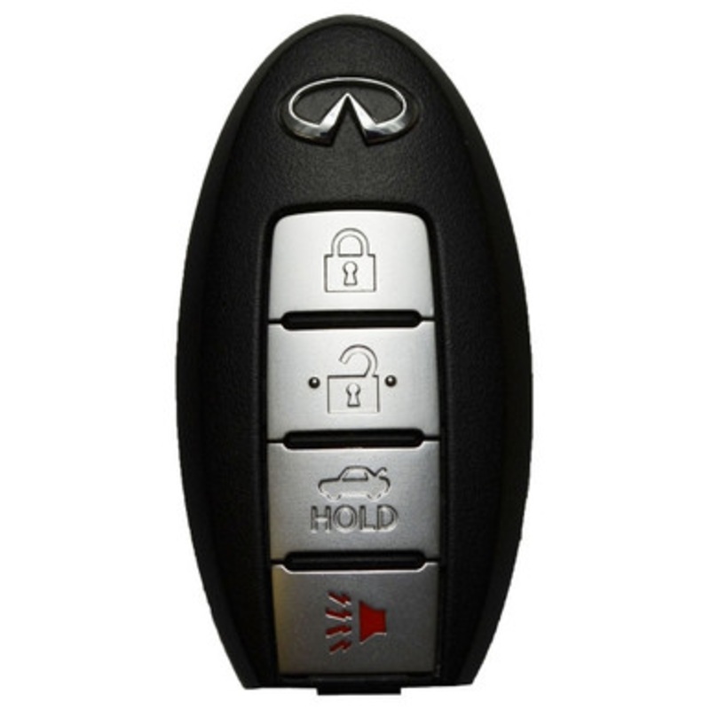 Nissan/Infiniti 4 Button Proximity Key KBRTN001 285E3-AC70A, 285E3-AC70D – Refurbished, Grade A
