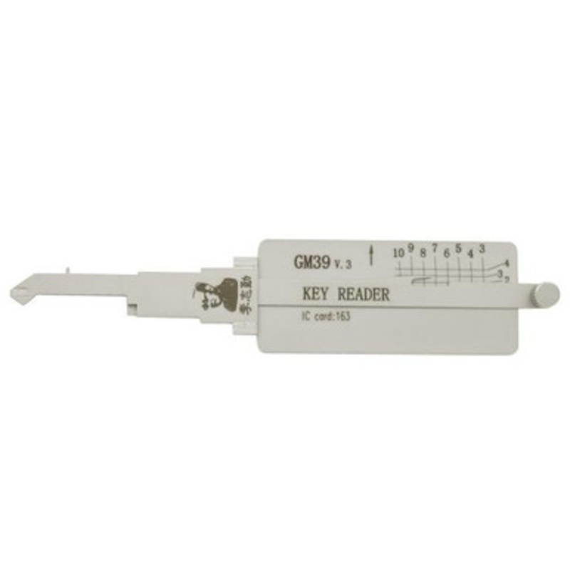 Original Lishi Decoder Reader V.3 For GM39 Locks Door/Trunk – Anti Glare