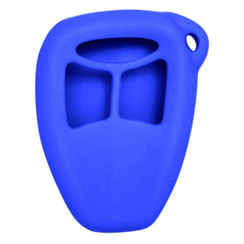 Replacement Silicone Jacket Remote Cover DDGA33 for Dodge/Jeep – Blue