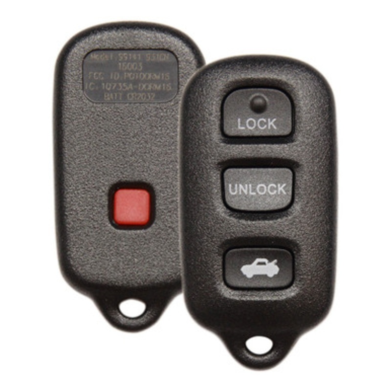 Strattec 5931641 Toyota 4 Button Remote GQ43VT14T 89742-AA030