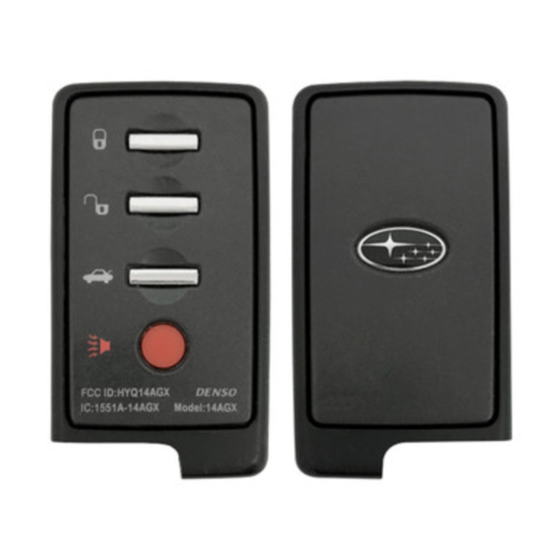 Subaru 4 Button Proximity Remote Smart Key HYQ14AGX / GNE-Board / 88835-AJ00A – Refurbished A 181335