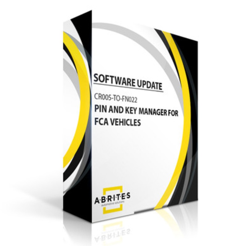 Abrites FN022 PIN and Key Manager For FCA Vehicles – Upgrade from CR005 – Software